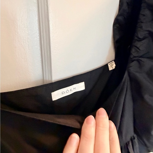 Doen Rare Black Cecelia Silk Dress - Picture 4 of 8